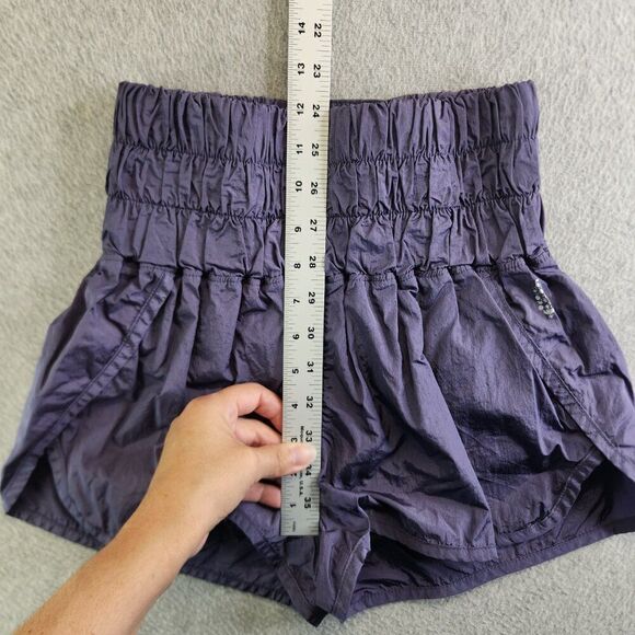 Free People Movement Shorts Womens SP Purple The Way Home High Rise Lined FP - Picture 10 of 15